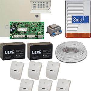 Komplett riasztó rendszer DSC PC1616 + PK5516