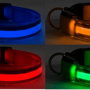LED-es nyakörv - akkumulátoros