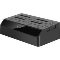 USB3 HDD Dokkoló Sharkoon QuickPort Quattro