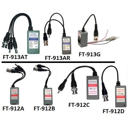 Video-Audió-Power Transmitter és Receiver aktiv  / Balun  /