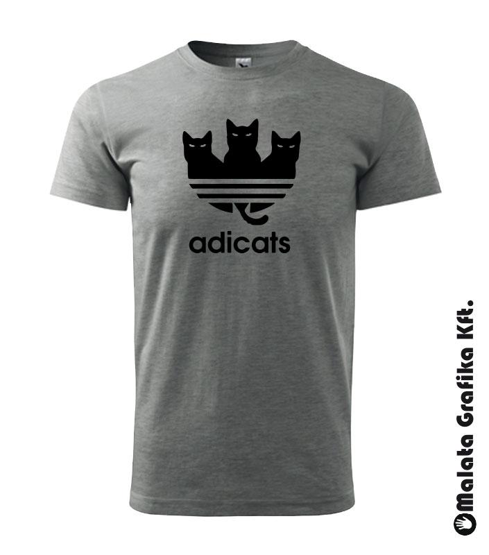 Adicats - Adidas macskás póló