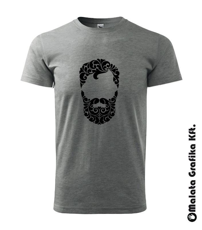 Barber, szakállas póló