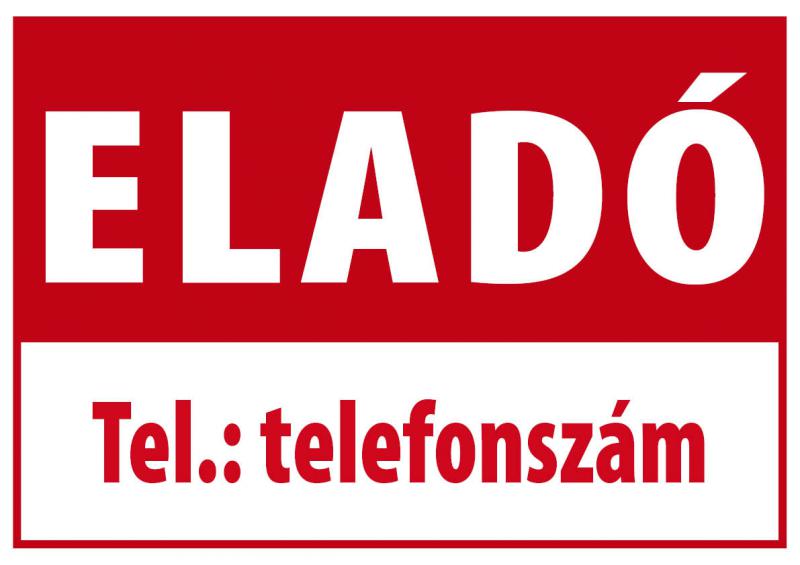 Eladó tábla