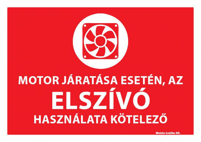 Elszívó használata kötelező