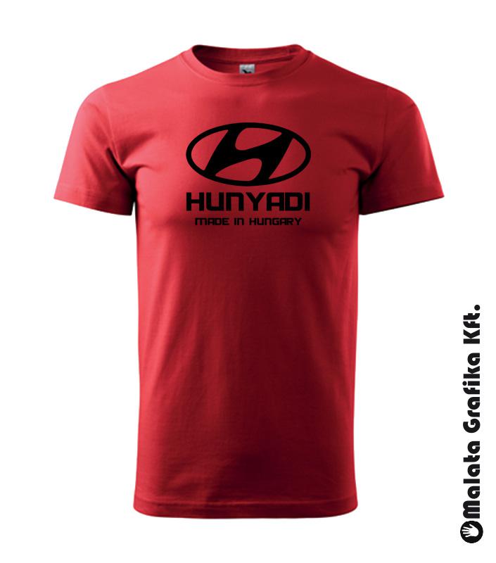 Hunyadi hyundai póló