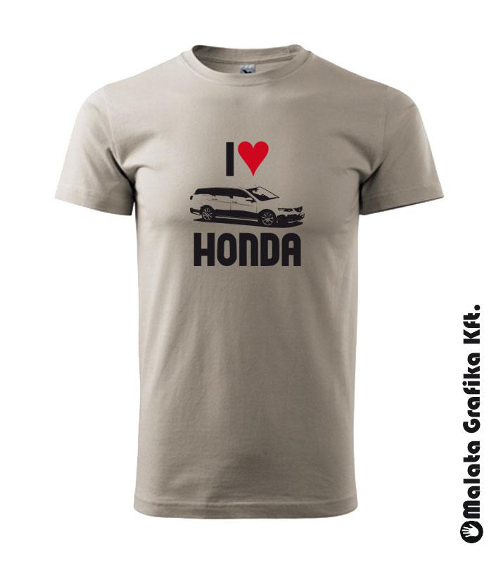 I love honda póló