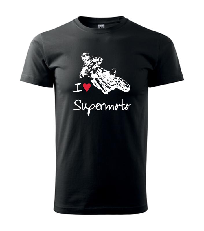 I love supermoto póló