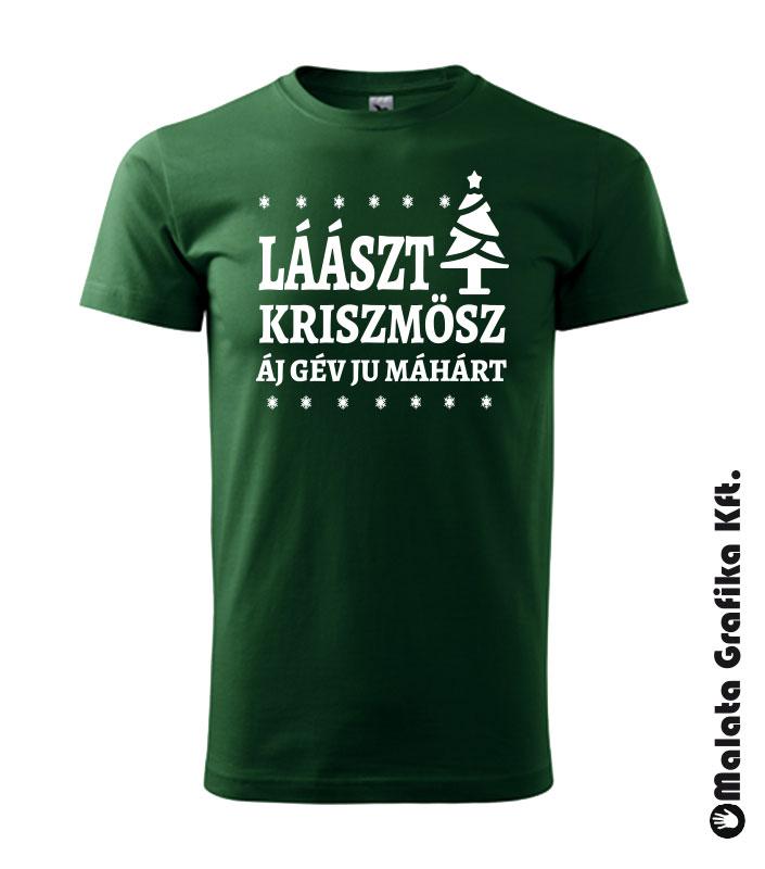 Láászt Kriszmösz póló