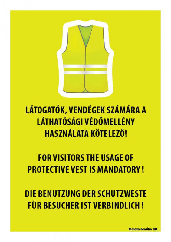 Láthatósági védőmellény használata kötelező