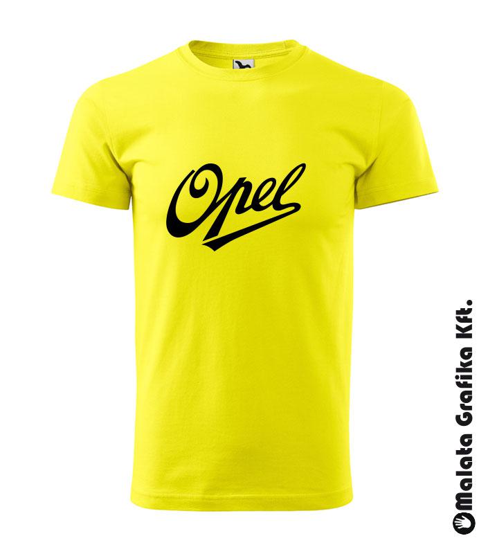 Opel régi logós póló