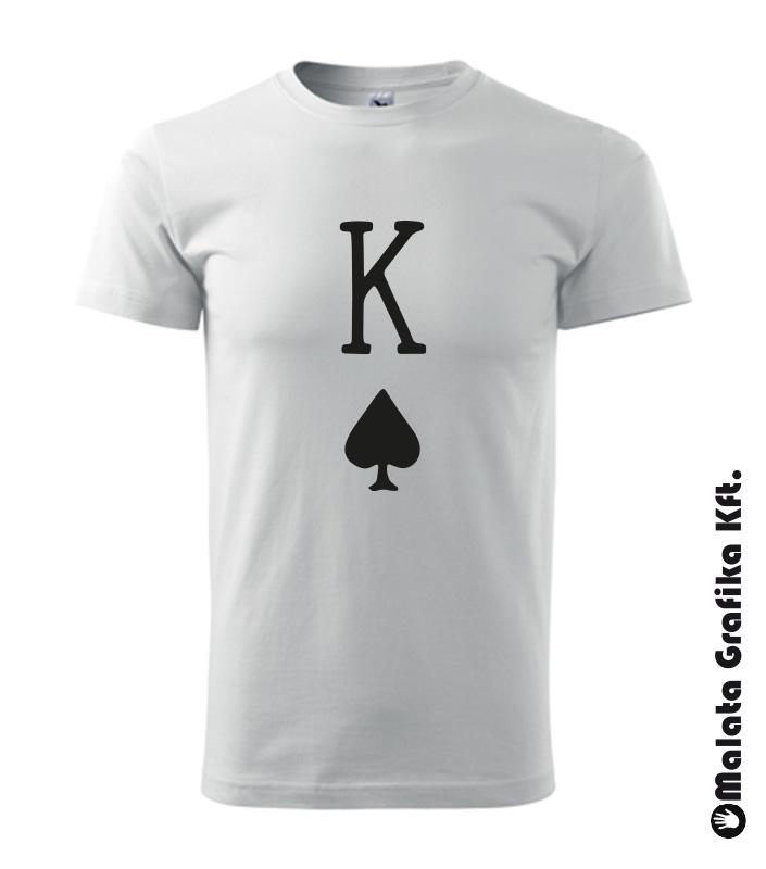 Póló pároknak, KING és QUEEN poker póló