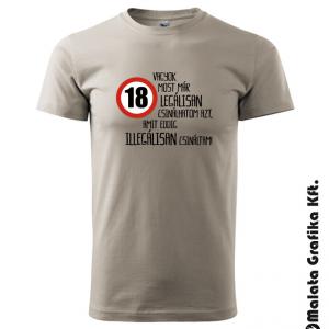 18 vagyok most már legálisan csinálhatom azt, amit eddig illegálisan csináltam