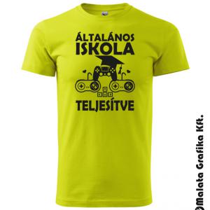 Általános Iskola teljesítve póló