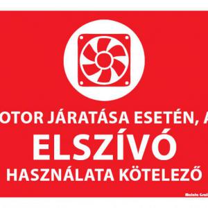 Elszívó használata kötelező