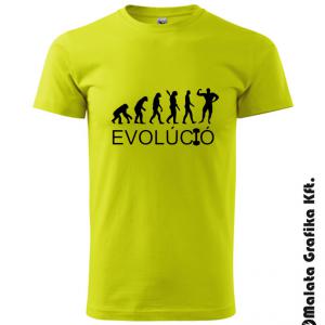 Evolúció body builder póló