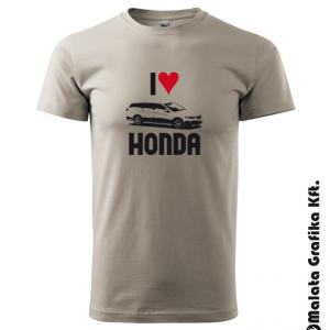 I love honda póló