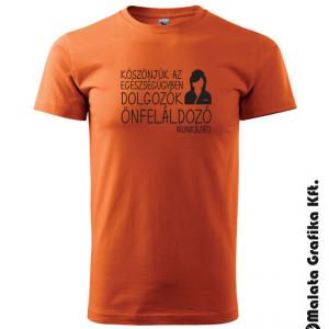 köszönjük az egyészségügyben dolgozók önfeláldozó munkáját nővér póló