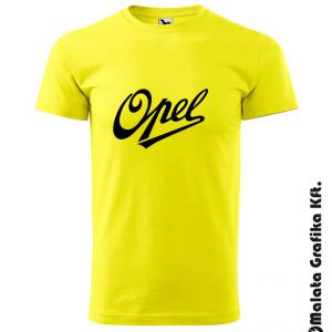 Opel régi logós póló