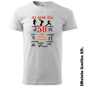 Örök ifjú, legenda, segítőkész, csúcs, legszexibb, humoros, választható évszámmal