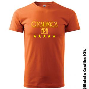 Ötcsillagos apa póló
