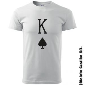 Póló pároknak, KING és QUEEN poker póló