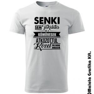 Senki sem tökéletes de a kőművesek átkozottul közel állnak hozzá póló