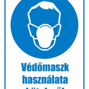 Védőmaszk használata kötelező!