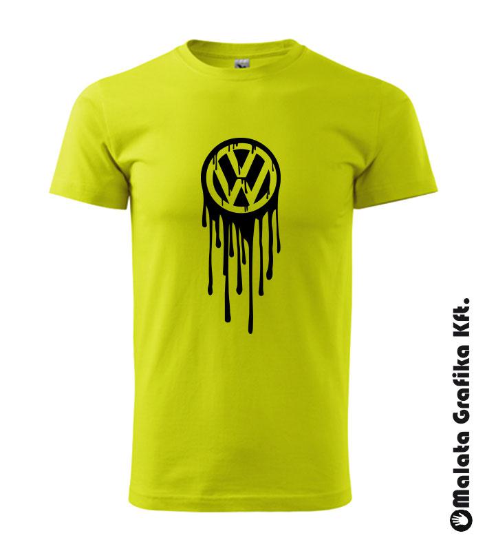 VW festékes póló