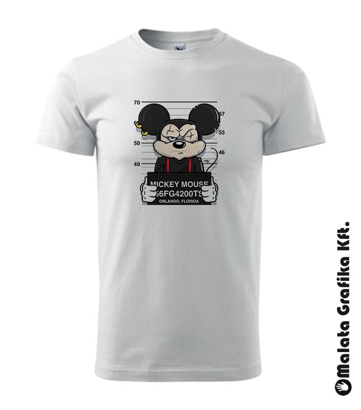 Wanted Mickey egér póló