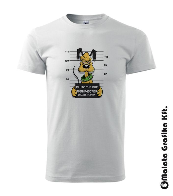 Wanted Pluto kutya póló
