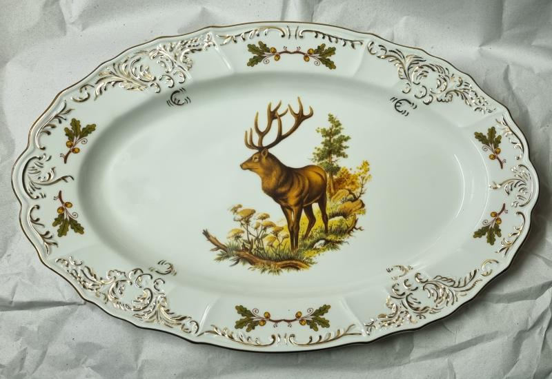 Bernadotte Sűltestál 38 cm vad mintás