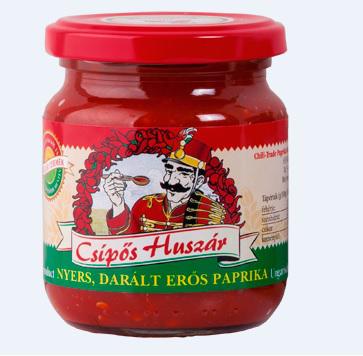 Csípős Huszár paprikakrém édes vagy erős 210g