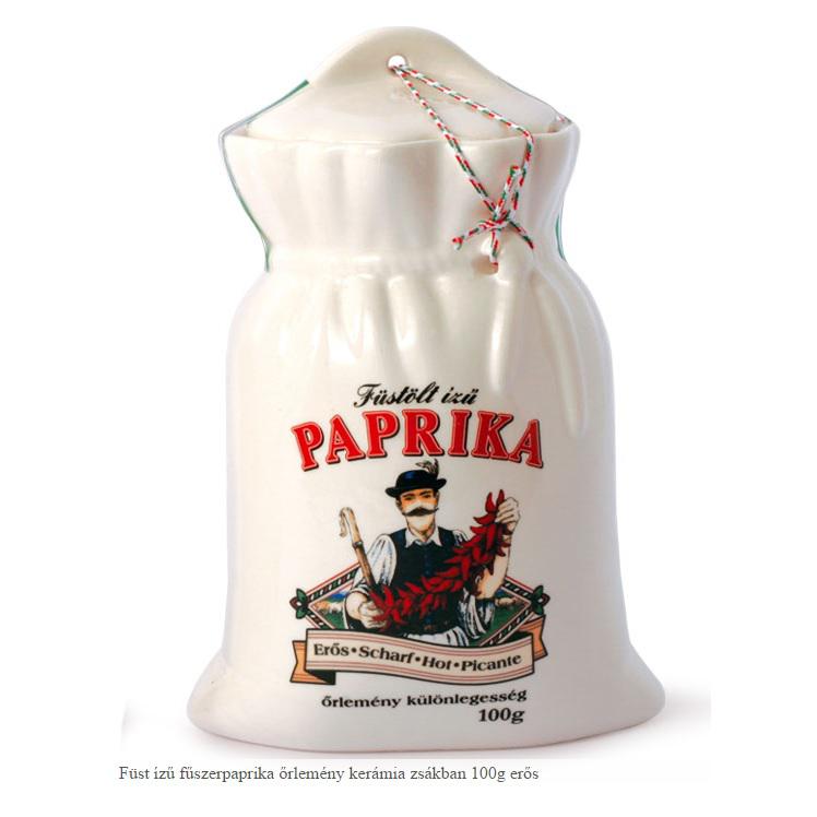 Füst ízű fűszerpaprika őrlemény kerámia zsákban 100g