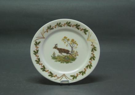 Glória Csemegetányér 19 cm erdei vadmintás