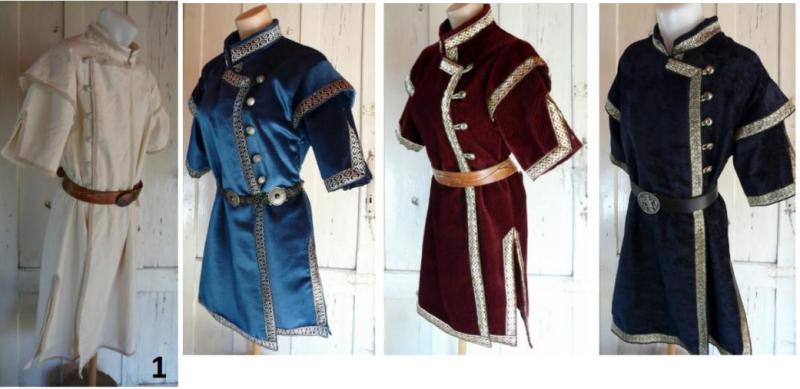 Kaftán Oldalt záródó kaftánok