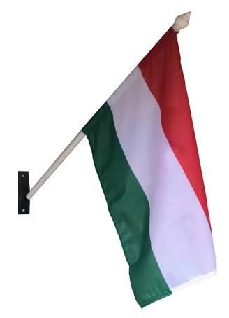 Magyar nemzeti zászló kpl rúddal