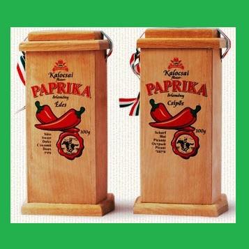 paprika őrlemény fa díszdobozban  100g