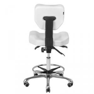 Forgó ülőke háttámlával, ergonomikus kialakítással (komfort). (9193)