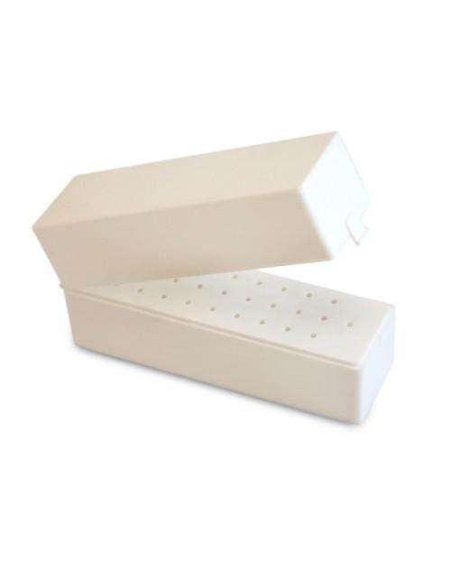 Fréztartó dobozka összecsukható fehér 30dbos