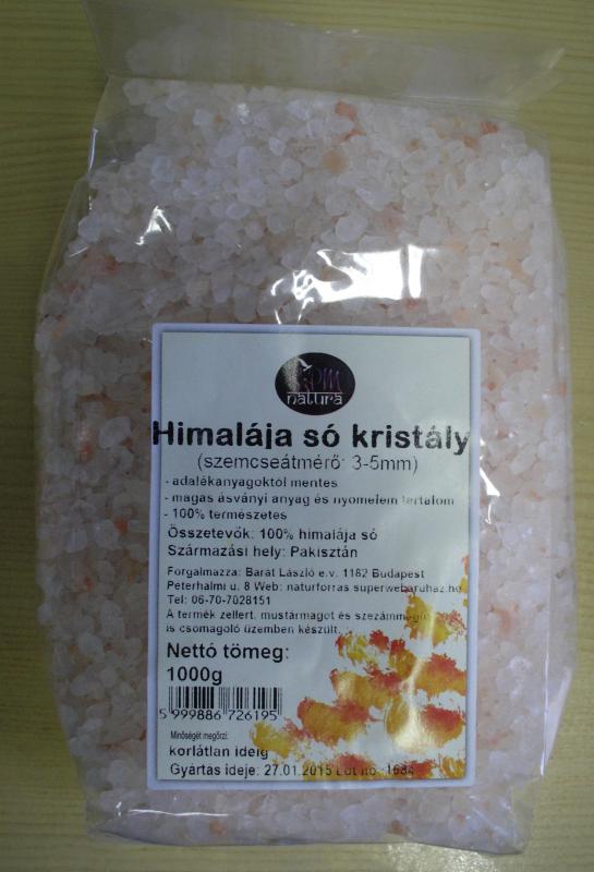 Himalája kristály só granulátum 3-5mm 1000g