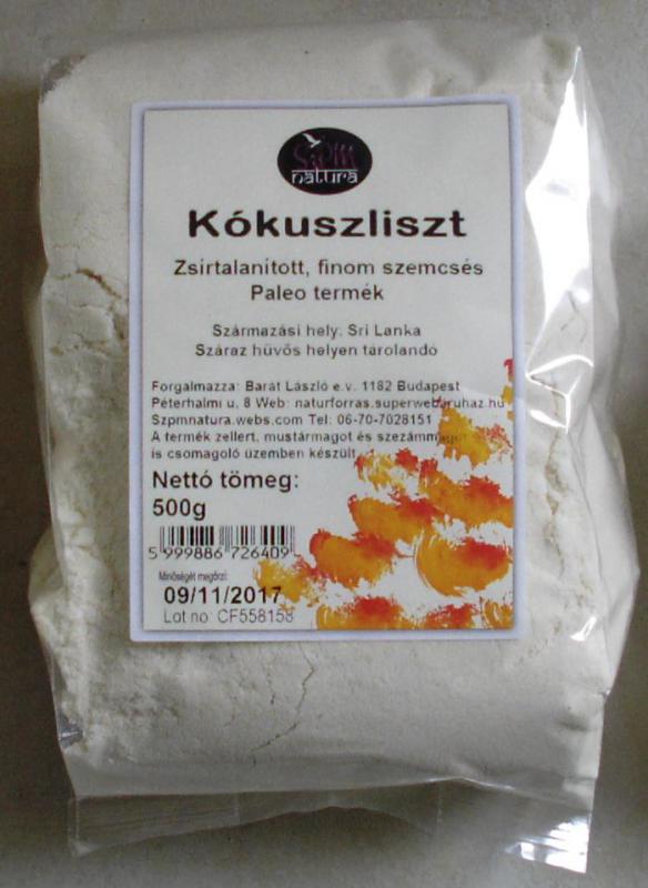 Kókuszliszt SzpM 500g