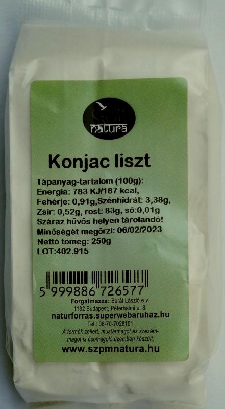 Konjac liszt 250g