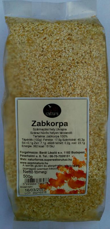 Zabkorpa 500g