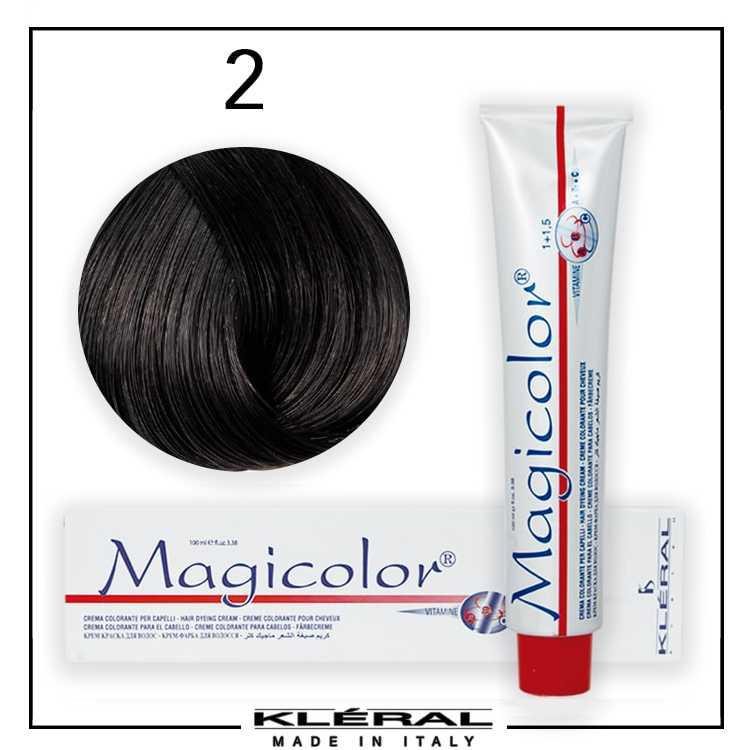 2. Sötét barna- Magicolor hajfesték A, B3 és C vitaminokkal (Szakmai árakért regisztrálj és add meg adószámodat!)