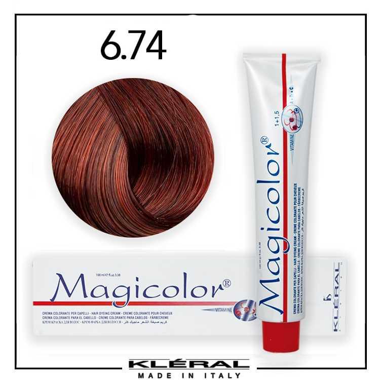 6.74 Magicolor hajfesték A, B3 és C vitaminokkal (Szakmai árakért regisztrálj és add meg adószámodat!)