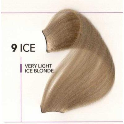 9.Very Light 9 ICE Ice Blonde 100 ml Mix 1+1.5