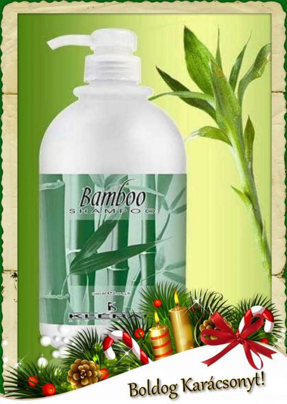 Bio Bambusz Sampon-1000ml Öregedés gátló hatással!