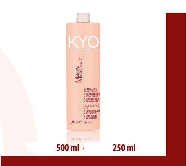 Curly system- Göndör és hullámos hajra Ápoló maszk  500 ml