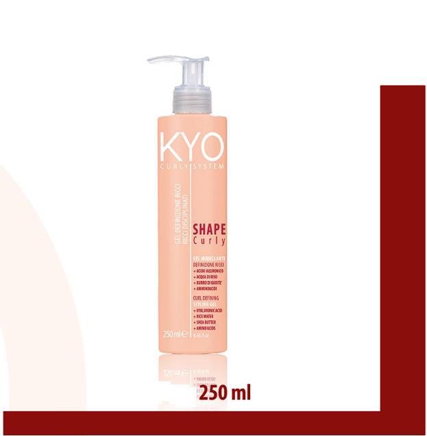 Curly system-  Göndör és hullámos hajra SHAPE Curly- Modellező krém 250 ml