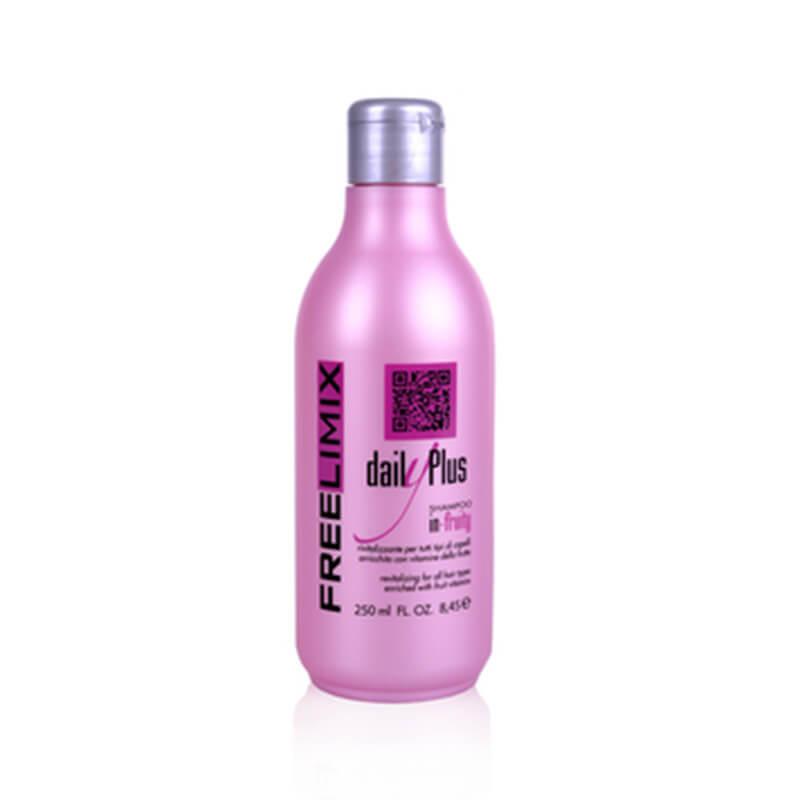 Daily Plus- Revitalizáló hatással! Sampon In-Fruity  200 ml Megóv a szmogtól és a napfény káros hatásaitól.